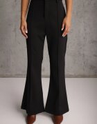 elsa.m by may Pantaloni Casual Negri Evazați cu Talie Înaltă Uinna