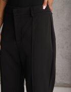 elsa.m by may Pantaloni Casual Negri Evazați cu Talie Înaltă Uinna