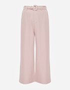 elsa.m by may Pantaloni eleganți cu croială largă și curea decorativă Airia Roz