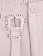 elsa.m by may Pantaloni eleganți cu croială largă și curea decorativă Airia Roz