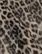elsa.m by may Pantaloni scurți-fustă Maro leopard din piele ecologică Talie înaltă cu curea Alleana
