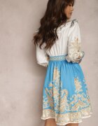 elsa.m by may Rochie Alb-Albastră Basaste