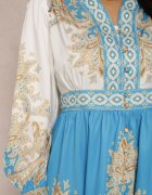 elsa.m by may Rochie Alb-Albastră Basaste