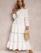 elsa.m by may Rochie Albă Basetes