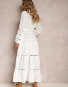 elsa.m by may Rochie Albă Basetes