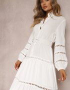 elsa.m by may Rochie Albă Basetes