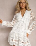 elsa.m by may Rochie Albă Dephiolea