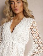 elsa.m by may Rochie Albă Dephiolea