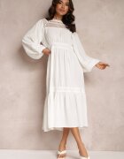 elsa.m by may Rochie Albă Diomime