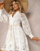 elsa.m by may Rochie Albă Melliopis