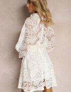 elsa.m by may Rochie Albă Melliopis