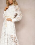 elsa.m by may Rochie Albă Palestra