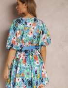 elsa.m by may Rochie Albastră cu curea Kasare