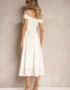 elsa.m by may Rochie Bej deschis Cambrată cu bretele reglabile și croială evazată Vimadea