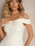 elsa.m by may Rochie Bej deschis Cambrată cu bretele reglabile și croială evazată Vimadea