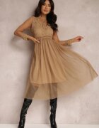 elsa.m by may Rochie Bej închis Lylah