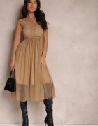 elsa.m by may Rochie Bej închis Lylah