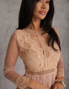 elsa.m by may Rochie Bejă Agathusa