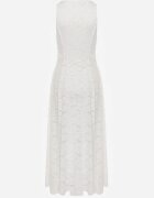 elsa.m by may Rochie evazată din dantelă cu partea de sus corsetată Apadina Albă