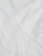 elsa.m by may Rochie evazată din dantelă cu partea de sus corsetată Apadina Albă