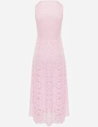 elsa.m by may Rochie evazată din dantelă cu partea de sus corsetată Apadina Roz
