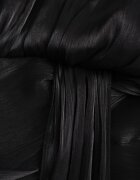elsa.m by may Rochie Evazată Neagră De seară din șifon Amanna