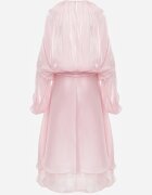 elsa.m by may Rochie Evazată Roz De Seară din Șifon Amanna