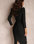 elsa.m by may Rochie Neagră Mulată Delanthe