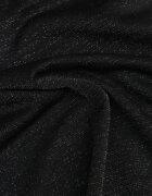 elsa.m by may Rochie Neagră Strălucitoare cu Decupaj Doreth