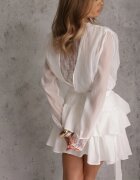 elsa.m by may Rochie Oriposi Albă