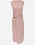 elsa.m by may Rochie Roz deschis Mulată Elegantă cu Aplicație în Talie Corope