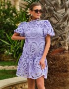 elsa.m by may Rochie Violet Amathinna