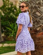 elsa.m by may Rochie Violet Amathinna