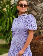 elsa.m by may Rochie Violet Amathinna