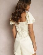 elsa.m by may Salopetă scurtă Bej deschis cu Mâneci căzute și cu Inimă din Strass Yelara
