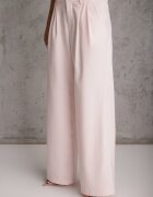 elsa.m by may Set elegant de vară din viscoză bluză din dantelă și pantaloni Amatice Roz