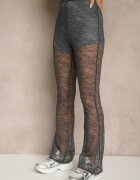 elsa.m by may Set Gri din Bumbac Pantaloni din Dantelă și Bluză cu Mâneci din Dantelă Galaniera