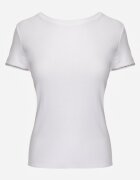 elsa.m by may T-shirt alb din bumbac decorat cu zirconii Kallochis