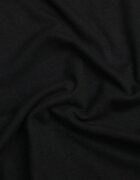 elsa.m by may Tricou negru din viscoză cu croială ajustată cu guler înalt Isomina