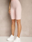 emt Pantaloni scurți roz biker High Waist Liradine