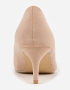  Escarpini Bej închis cu toc stiletto în stil clasic Savora