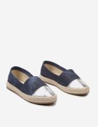  Espadrile Granat cu Vârf Decorativ pe Talpă Împletită Effiel