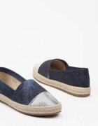  Espadrile Granat cu Vârf Decorativ pe Talpă Împletită Effiel