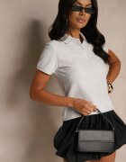 fruit of the loom Tricou Polo din bumbac Gri deschis Arsenllia