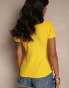 fruit of the loom Tricou polo Galben Din bumbac Arsenllia