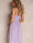 generation Rochie Fiolet Rozkloszată De bumbac pe bretele Billil