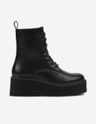  Ghete Negre Casual pe pană Evondria