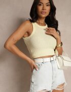 giorgia Top Galben Striat Basic Donellin