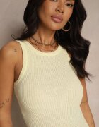 giorgia Top Galben Striat Basic Donellin