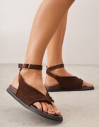 givana Sandale Arrierena Maro